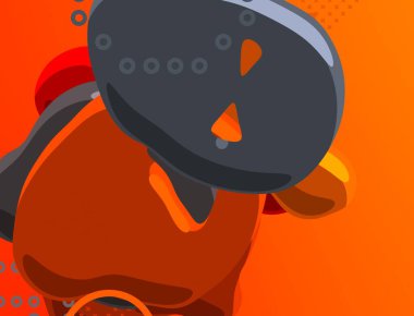 Soyut arka plan sanatı. 3 boyutlu illüstrasyon. Tuvalde fırça darbeleri. Çok renkli arkaplan. Çağdaş sanat. Sanatsal dijital palet.