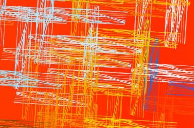 Soyut arka plan sanatı. 2D çizim. Etkileyici yağlı boya resim. Tuvalde fırça darbeleri. Modern sanat. Çok renkli arkaplan. Çağdaş sanat. İfade. Sanatsal dijital palet.