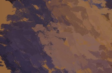 Soyut arka plan sanatı. 2D çizim. Etkileyici yağlı boya resim. Tuvalde fırça darbeleri. Modern sanat. Çok renkli arkaplan. Çağdaş sanat. İfade. Sanatsal dijital palet.