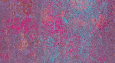 Soyut arka plan sanatı. 2D çizim. Etkileyici yağlı boya resim. Tuvalde fırça darbeleri. Modern sanat. Çok renkli arkaplan. Çağdaş sanat. İfade. Sanatsal dijital palet.