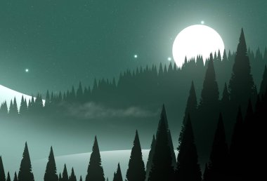 soyut sis dağları fotokopi alanı, doğal arkaplan