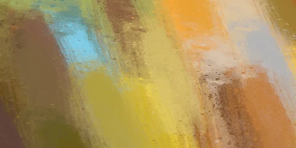 Seni Latar Belakang Abstrak Ilustrasi Lukisan Minyak Ekspresif Brushstrokes Atas — Stok Foto