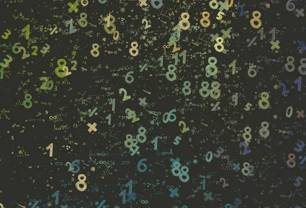 Math Ilustración Abstract Background Numbers Copy Space —  Fotos de Stock