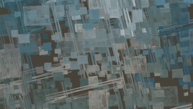 Soyut arka plan sanatı. 2D çizim. Etkileyici yağlı boya resim. Tuvalde fırça darbeleri. Modern sanat. Çok renkli arkaplan. Çağdaş sanat. İfade. Sanatsal dijital palet.