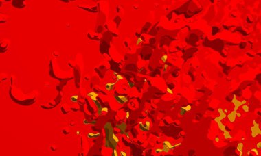 Soyut arka plan sanatı. 3 boyutlu illüstrasyon. Tuvalde fırça darbeleri. Çok renkli arkaplan. Çağdaş sanat. Sanatsal dijital palet.