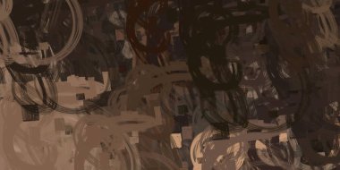 Soyut arka plan sanatı. 2D çizim. Etkileyici yağlı boya resim. Tuvalde fırça darbeleri. Modern sanat. Çok renkli arkaplan. Çağdaş sanat. İfade. Sanatsal dijital palet.