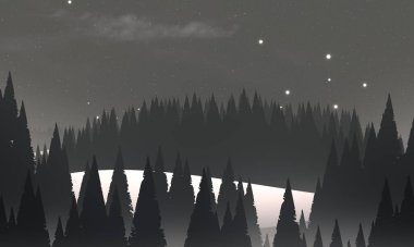 soyut sis dağları fotokopi alanı, doğal arkaplan