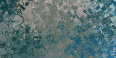 Soyut arka plan sanatı. 2D çizim. Etkileyici yağlı boya resim. Tuvalde fırça darbeleri. Modern sanat. Çok renkli arkaplan. Çağdaş sanat. İfade. Sanatsal dijital palet.