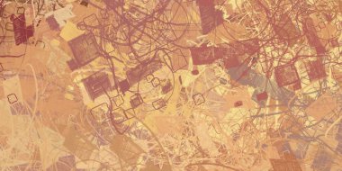 Soyut arka plan sanatı. 2D çizim. Etkileyici yağlı boya resim. Tuvalde fırça darbeleri. Modern sanat. Çok renkli arkaplan. Çağdaş sanat. İfade. Sanatsal dijital palet.