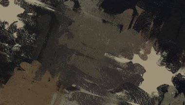 Soyut arka plan sanatı. 2D çizim. Etkileyici yağlı boya resim. Tuvalde fırça darbeleri. Modern sanat. Çok renkli arkaplan. Çağdaş sanat. İfade. Sanatsal dijital palet.