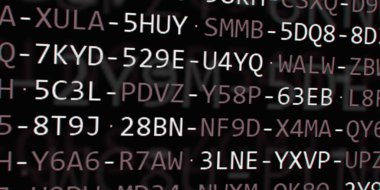 Yazılım geliştirici programlama kodu. Soyut modern sanal bilgisayar senaryosu. Masaüstü ekranında yazılım geliştirici programcının çalışması 