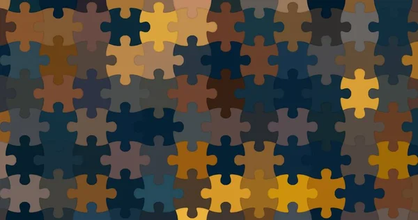 Fondos Modernos Rompecabezas Digitales Abstractos Jigsaw — Foto de Stock