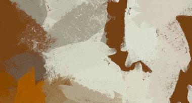 Soyut arka plan sanatı. 2D çizim. Etkileyici yağlı boya resim. Tuvalde fırça darbeleri. Modern sanat. Çok renkli arkaplan. Çağdaş sanat. İfade. Sanatsal dijital palet.