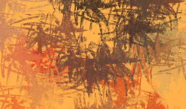 Soyut arka plan sanatı. 2D çizim. Etkileyici yağlı boya resim. Tuvalde fırça darbeleri. Modern sanat. Çok renkli arkaplan. Çağdaş sanat. İfade. Sanatsal dijital palet.