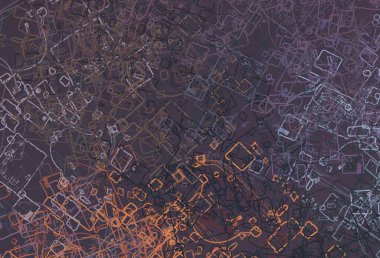 Soyut arka plan sanatı. 2D çizim. Etkileyici yağlı boya resim. Tuvalde fırça darbeleri. Modern sanat. Çok renkli arkaplan. Çağdaş sanat. İfade. Sanatsal dijital palet.