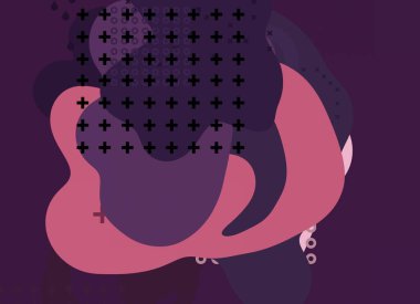 Soyut arka plan sanatı. 3 boyutlu illüstrasyon. Çok renkli arkaplan. Çağdaş sanat. Sanatsal dijital palet.