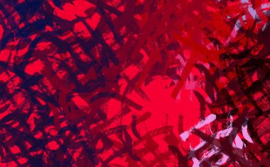 Soyut arka plan sanatı. 2D çizim. Etkileyici yağlı boya resim. Tuvalde fırça darbeleri. Modern sanat. Çok renkli arkaplan. Çağdaş sanat. İfade. Sanatsal dijital palet.