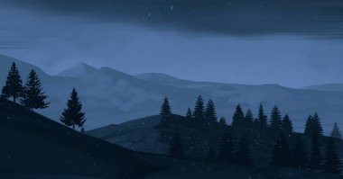 soyut sis dağları fotokopi alanı, doğal arkaplan