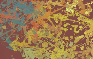 Soyut arka plan sanatı. 2D çizim. Etkileyici yağlı boya resim. Tuvalde fırça darbeleri. Modern sanat. Çok renkli arkaplan. Çağdaş sanat. İfade. Sanatsal dijital palet.