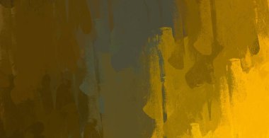 Soyut arka plan sanatı. 2D çizim. Etkileyici yağlı boya resim. Tuvalde fırça darbeleri. Modern sanat. Çok renkli arkaplan. Çağdaş sanat. İfade. Sanatsal dijital palet.