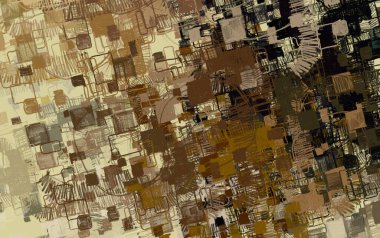 Soyut arka plan sanatı. 2D çizim. Etkileyici yağlı boya resim. Tuvalde fırça darbeleri. Modern sanat. Çok renkli arkaplan. Çağdaş sanat. İfade. Sanatsal dijital palet.