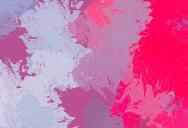 Soyut arka plan sanatı. 2D çizim. Etkileyici yağlı boya resim. Tuvalde fırça darbeleri. Modern sanat. Çok renkli arkaplan. Çağdaş sanat. İfade. Sanatsal dijital palet.