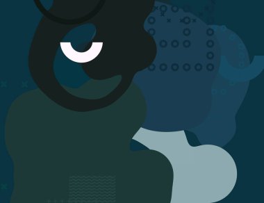 Soyut arka plan sanatı. 3 boyutlu illüstrasyon. Tuvalde fırça darbeleri. Çok renkli arkaplan. Çağdaş sanat. Sanatsal dijital palet.