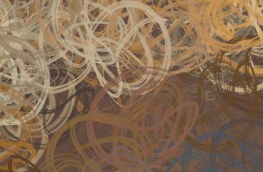 Soyut arka plan sanatı. 2D çizim. Etkileyici yağlı boya resim. Tuvalde fırça darbeleri. Modern sanat. Çok renkli arkaplan. Çağdaş sanat. İfade. Sanatsal dijital palet.