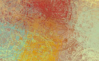 Soyut arka plan sanatı. 2D çizim. Etkileyici yağlı boya resim. Tuvalde fırça darbeleri. Modern sanat. Çok renkli arkaplan. Çağdaş sanat. İfade. Sanatsal dijital palet.