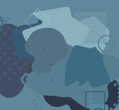 Soyut arka plan sanatı. 3 boyutlu illüstrasyon. Çok renkli arkaplan. Çağdaş sanat. Sanatsal dijital palet.