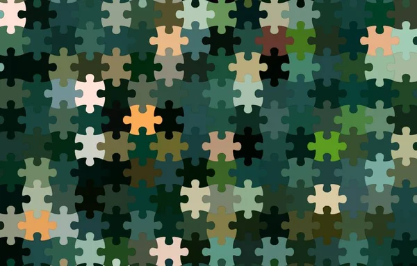 Nowoczesny Cyfrowy Abstrakt Puzzle Tło — Zdjęcie stockowe