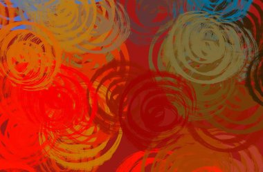 Soyut arka plan sanatı. 2D çizim. Etkileyici yağlı boya resim. Tuvalde fırça darbeleri. Modern sanat. Çok renkli arkaplan. Çağdaş sanat. İfade. Sanatsal dijital palet.