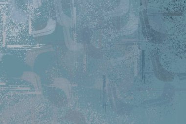 Soyut arka plan sanatı. 2D çizim. Etkileyici yağlı boya resim. Tuvalde fırça darbeleri. Modern sanat. Çok renkli arkaplan. Çağdaş sanat. İfade. Sanatsal dijital palet.