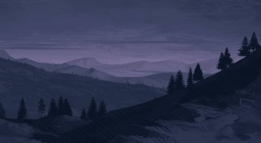 soyut sis dağları fotokopi alanı, doğal arkaplan