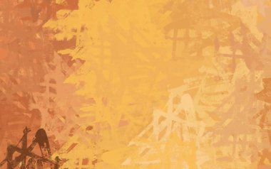 Soyut arka plan sanatı. 2D çizim. Etkileyici yağlı boya resim. Tuvalde fırça darbeleri. Modern sanat. Çok renkli arkaplan. Çağdaş sanat. İfade. Sanatsal dijital palet.