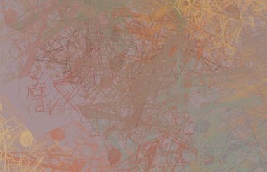 Soyut arka plan sanatı. 2D çizim. Etkileyici yağlı boya resim. Tuvalde fırça darbeleri. Modern sanat. Çok renkli arkaplan. Çağdaş sanat. İfade. Sanatsal dijital palet.