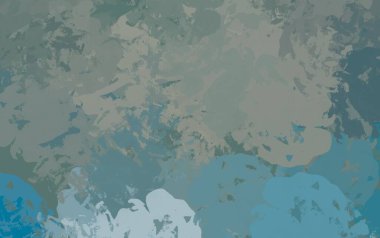 Soyut arka plan sanatı. 2D çizim. Etkileyici yağlı boya resim. Tuvalde fırça darbeleri. Modern sanat. Çok renkli arkaplan. Çağdaş sanat. İfade. Sanatsal dijital palet.