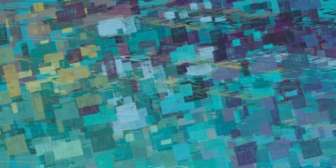 Soyut arka plan sanatı. 2D çizim. Etkileyici yağlı boya resim. Tuvalde fırça darbeleri. Modern sanat. Çok renkli arkaplan. Çağdaş sanat. İfade. Sanatsal dijital palet.