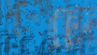 Soyut arka plan sanatı. 2D çizim. Etkileyici yağlı boya resim. Tuvalde fırça darbeleri. Modern sanat. Çok renkli arkaplan. Çağdaş sanat. İfade. Sanatsal dijital palet.