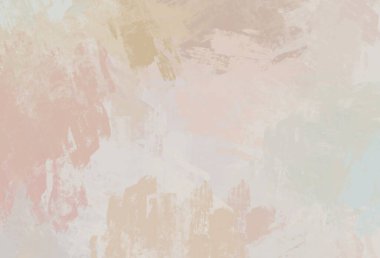 Soyut arka plan sanatı. 2D çizim. Etkileyici yağlı boya resim. Tuvalde fırça darbeleri. Modern sanat. Çok renkli arkaplan. Çağdaş sanat. İfade. Sanatsal dijital palet.