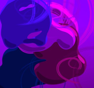 Soyut arka plan sanatı. 3 boyutlu illüstrasyon. Tuvalde fırça darbeleri. Çok renkli arkaplan. Çağdaş sanat. Sanatsal dijital palet.