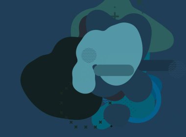 Soyut arka plan sanatı. 3 boyutlu illüstrasyon. Tuvalde fırça darbeleri. Çok renkli arkaplan. Çağdaş sanat. Sanatsal dijital palet.