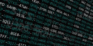 Yazılım geliştirici programlama kodu. Soyut modern sanal bilgisayar senaryosu. Masaüstü ekranında yazılım geliştirici programcının çalışması 