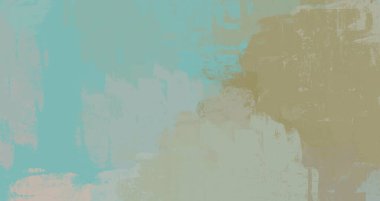 Soyut arka plan sanatı. 2D çizim. Etkileyici yağlı boya resim. Tuvalde fırça darbeleri. Modern sanat. Çok renkli arkaplan. Çağdaş sanat. İfade. Sanatsal dijital palet.