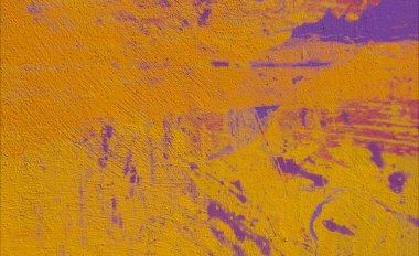 Soyut arka plan sanatı. 2D çizim. Etkileyici yağlı boya resim. Tuvalde fırça darbeleri. Modern sanat. Çok renkli arkaplan. Çağdaş sanat. İfade. Sanatsal dijital palet.