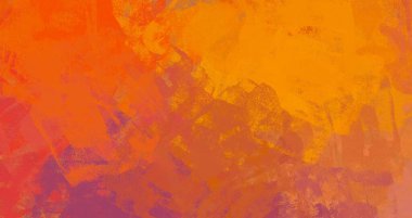 Soyut arka plan sanatı. 2D çizim. Etkileyici yağlı boya resim. Tuvalde fırça darbeleri. Modern sanat. Çok renkli arkaplan. Çağdaş sanat. İfade. Sanatsal dijital palet.