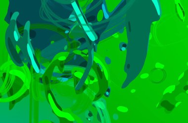 Soyut arka plan sanatı. 3 boyutlu illüstrasyon. Tuvalde fırça darbeleri. Çok renkli arkaplan. Çağdaş sanat. Sanatsal dijital palet.