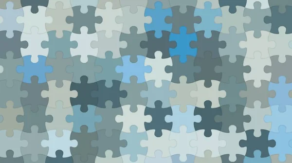 Modern Digital Abstract Casse Tête Jigsaw Background — Photo