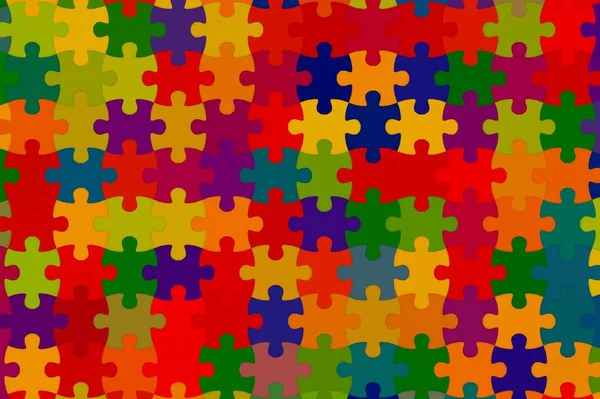 Modern dijital soyut yapboz arkaplanı.