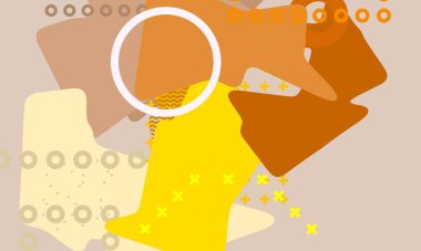 Soyut arka plan sanatı. 3 boyutlu illüstrasyon. Çok renkli arkaplan. Çağdaş sanat. Sanatsal dijital palet.